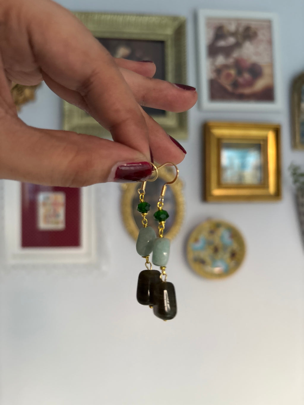 Crystal Beaded dangler