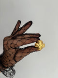 Chunky cross ring