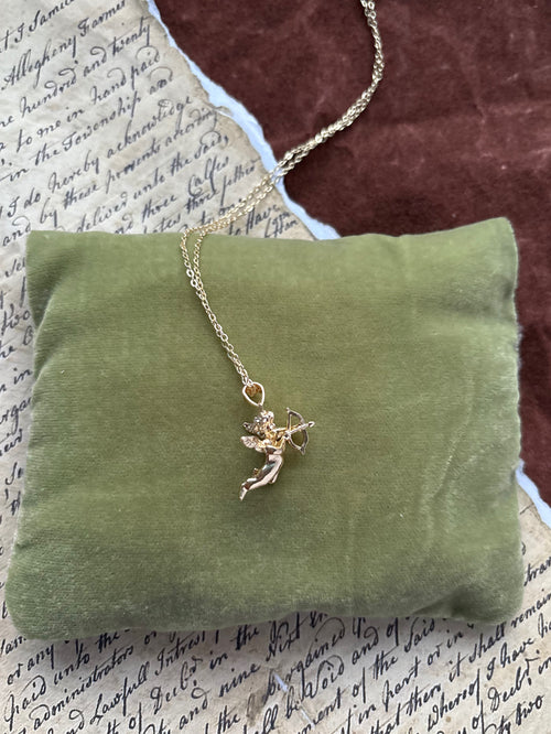 3D Angel necklace