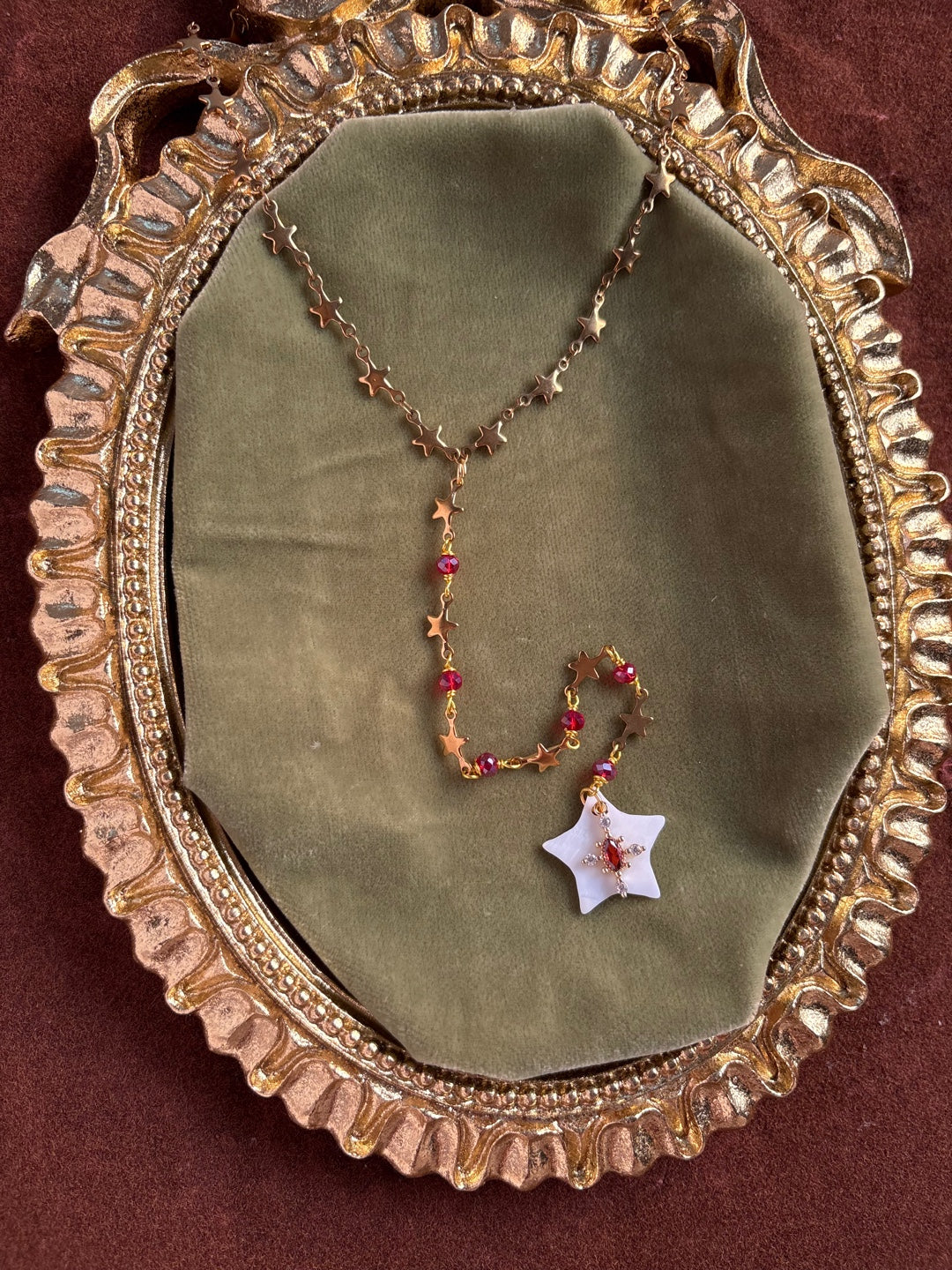 Ruby Latient necklace