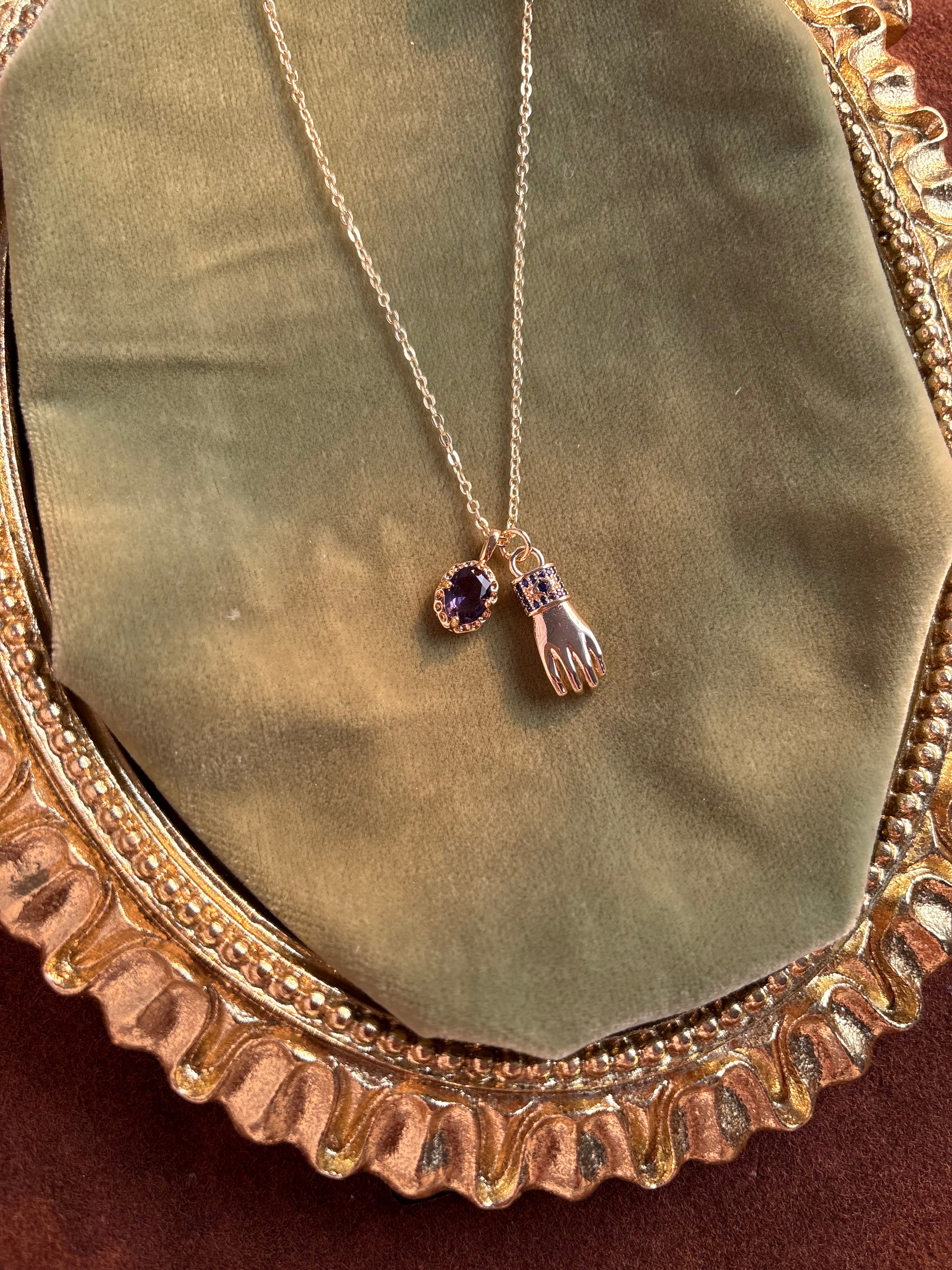 Hamsa Hand necklace
