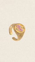 Vintage style bow ring