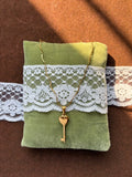 Vintage key locket