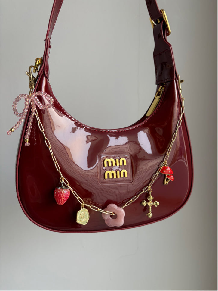 Pink Bag charm