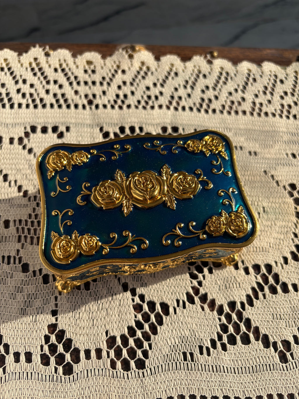 Jewellery box ( blue)