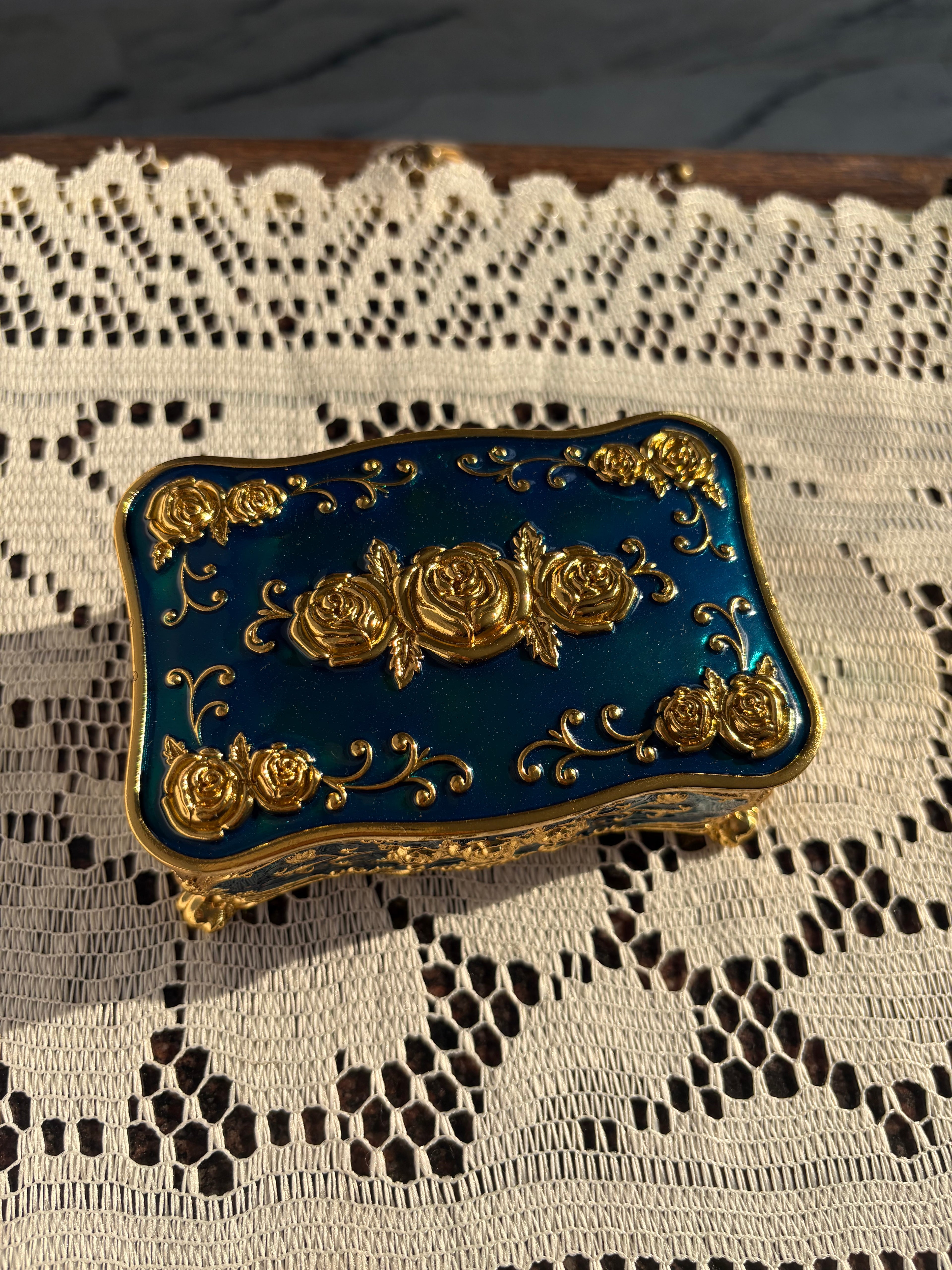 Jewellery box ( blue)