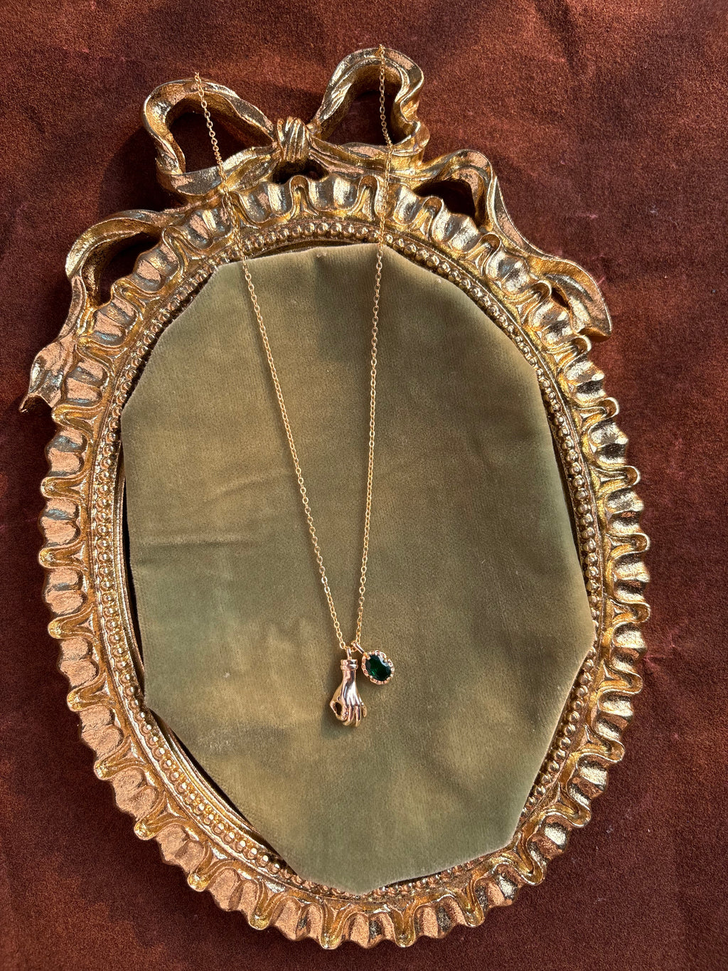 Hamsa Hand necklace