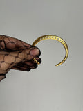 Statement moon cuff