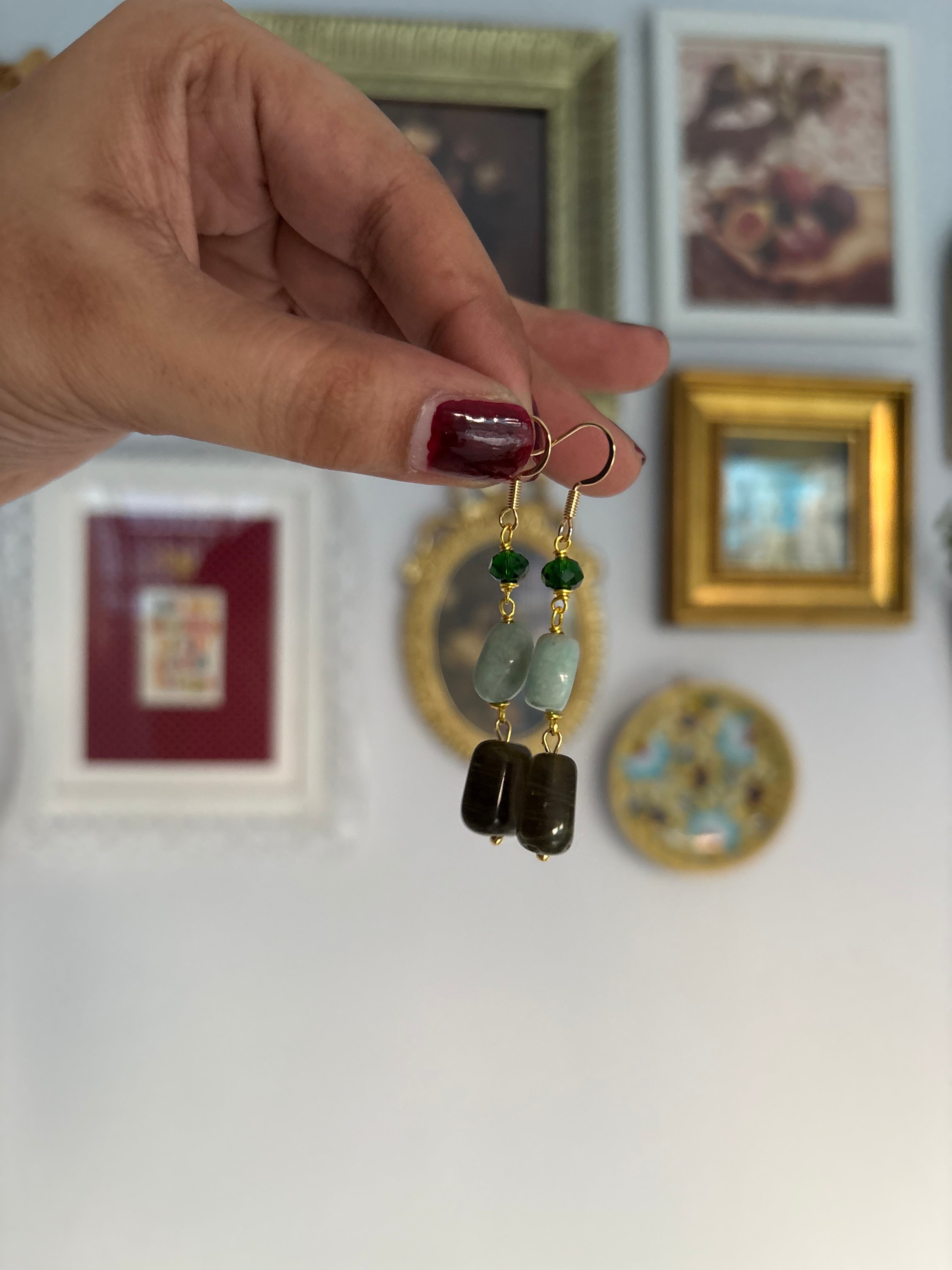 Crystal Beaded dangler