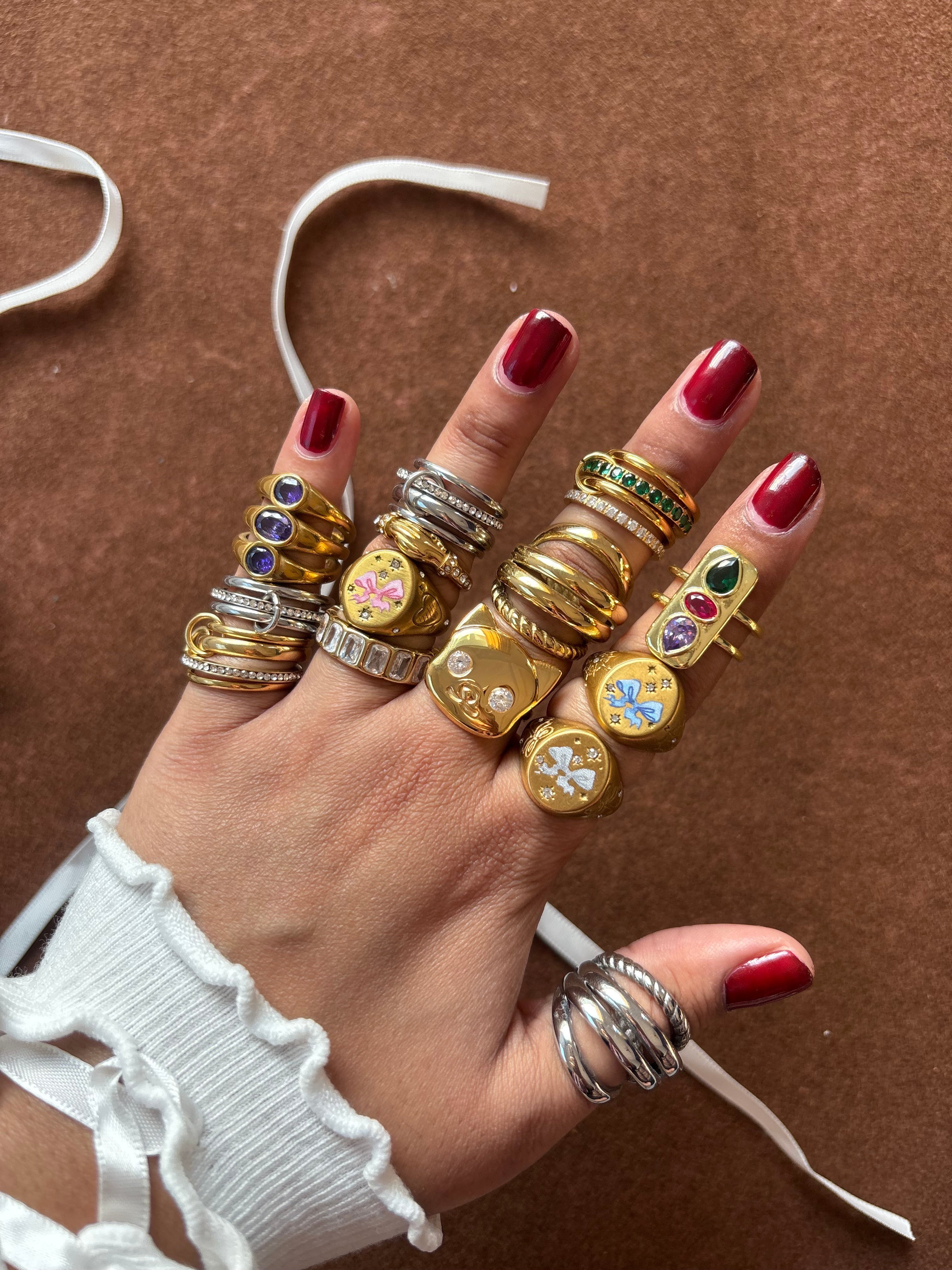 Five tier ring ( non-adjustable)
