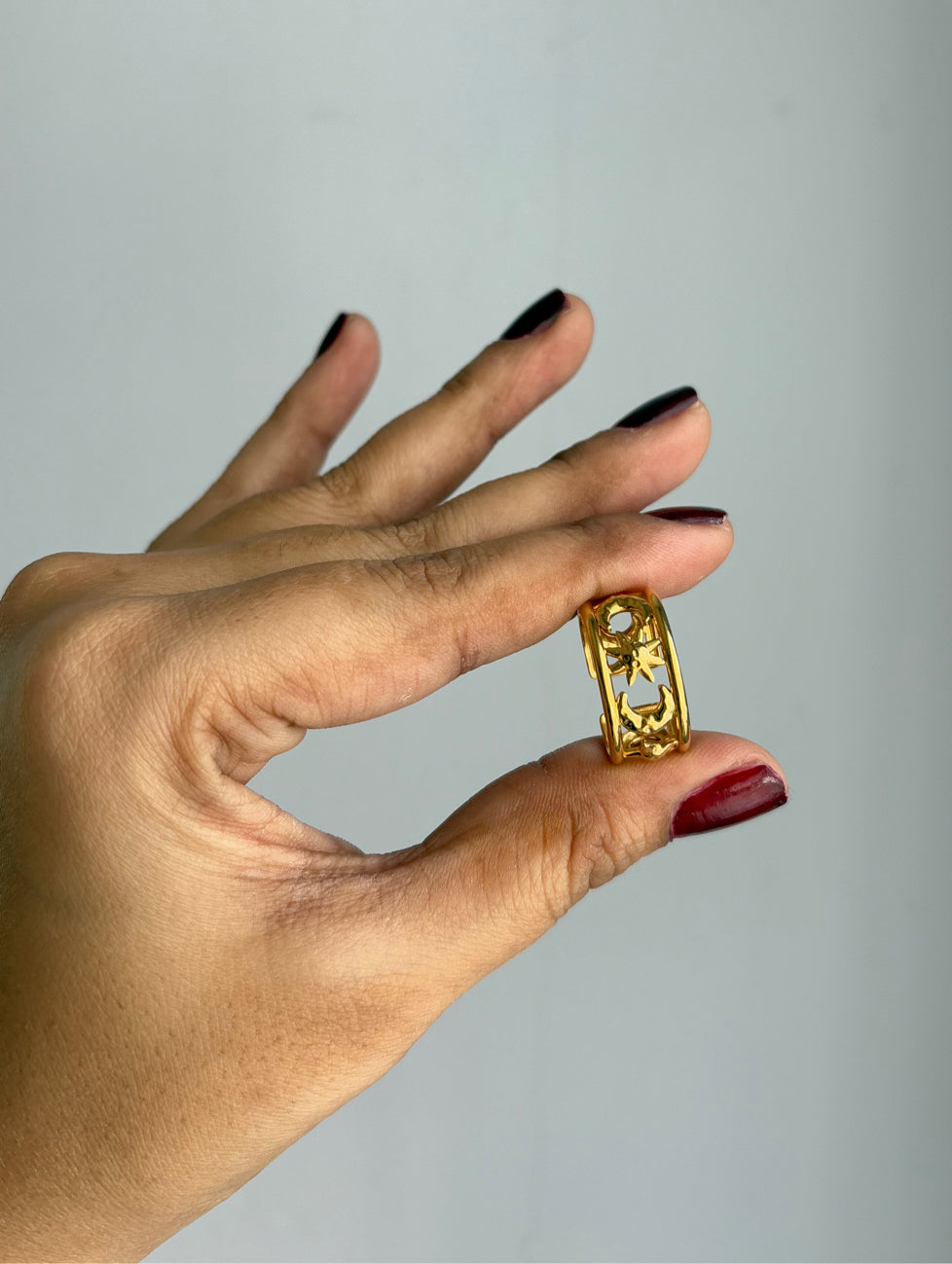Celestial adjustable ring