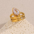 Three tier ring ( not adjustable)