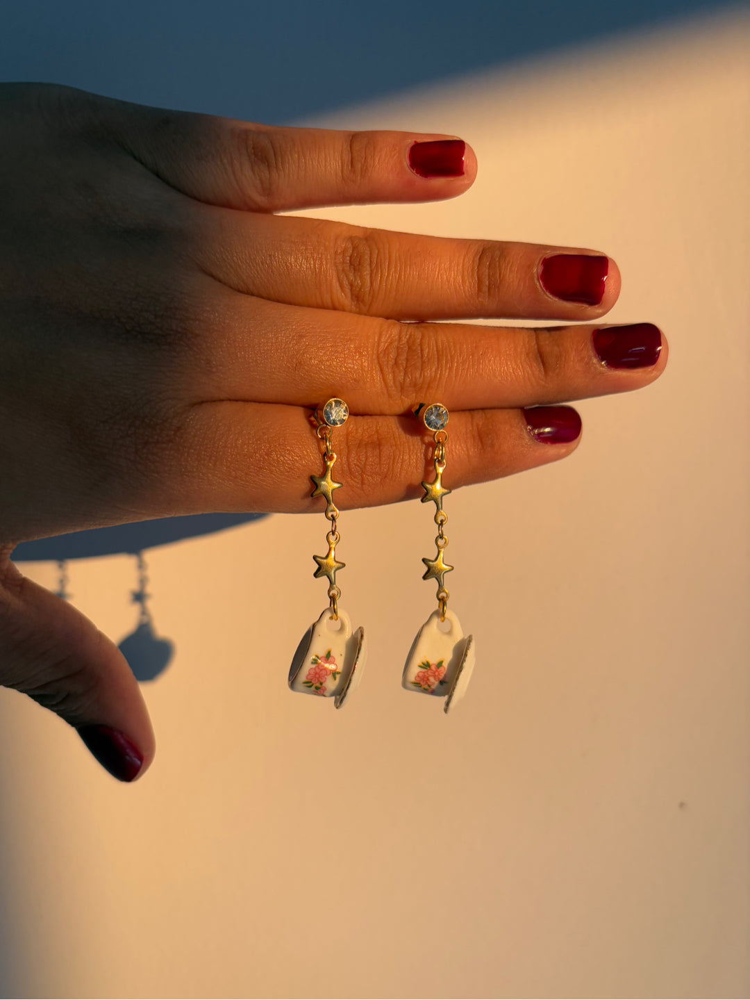 Ceramic Tea cup dangler